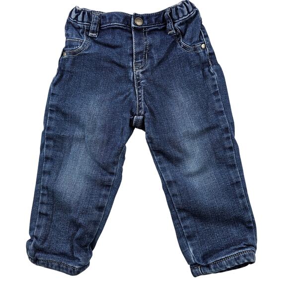 Infant Toddler Outfit Size 12 mos Mayoral Lined Jeans Baby Starters Bodysuit - Picture 7 of 16